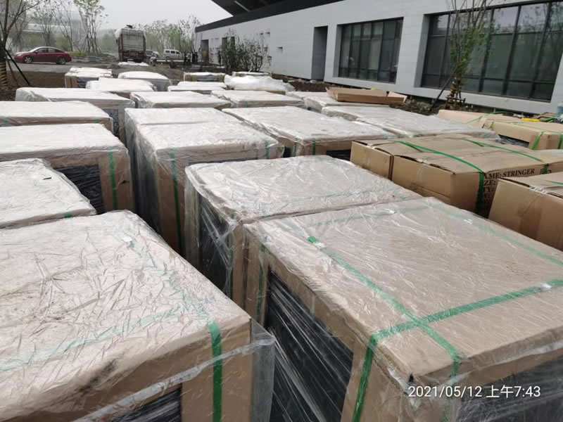 机房装修施工材料到场